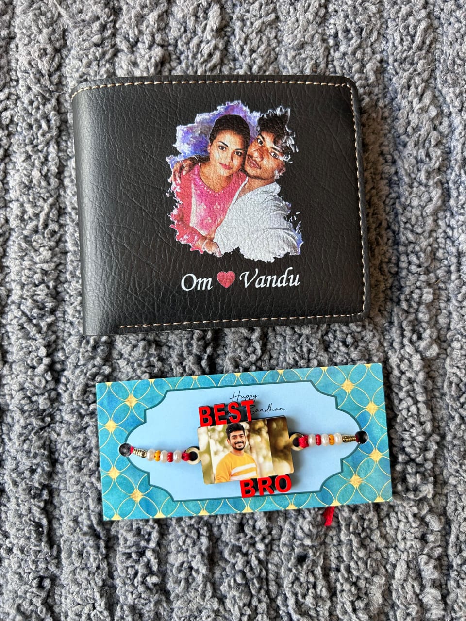 RAKHI CEXON Artistic Wallet & Photo Rakhi